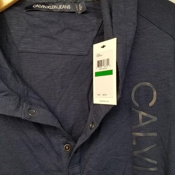 Womens Calvin Klein Jeans Shirt New Sz L New - Picture 4 of 5